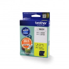 Brother Ink Cartridge LC663Y Yellow